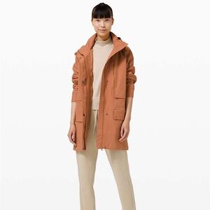 Lululemon Come and Go Jacket - Desert Sun (2 small marks, as pictured)